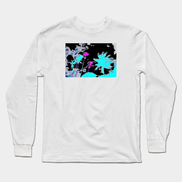 Palms / Swiss Artwork Photography Long Sleeve T-Shirt by RaphaelWolf